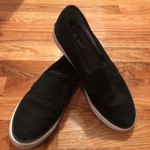 Sperry Black Slip-ons